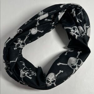 Wide Skeleton Head Headband - #2094
